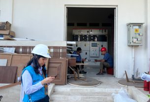 Grand hotel de djokja naik daya 2770000 va sebagai upaya PLN meningkatkan keandalan layanan listrik untuk industri perhotelan Yogyakarta