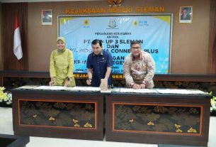 Up3 sleman jalin kolaborasi pengamanan hukum bersama Kejari Sleman dan PLN Icon Plus untuk mendukung kinerja PLN yang unggul