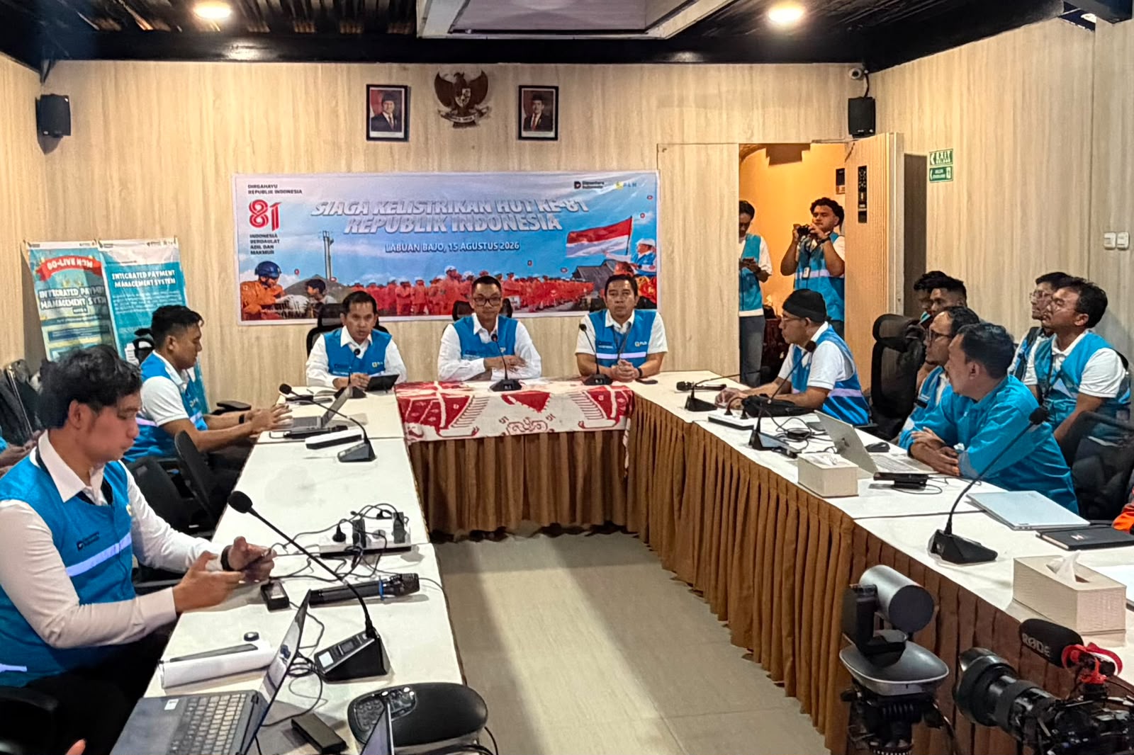 Dirut PLN Kawal Langsung Kelistrikan Nasional dari Posko NTT jelang HUT ke-81 Kemerdekaan RI.