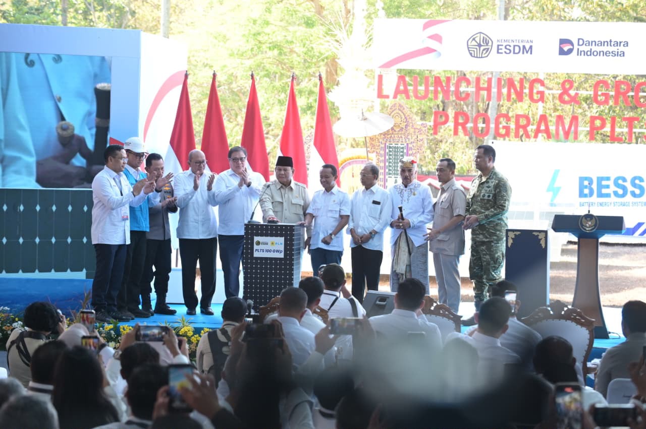 PLTS 100 GWp diluncurkan untuk mendukung pengembangan EBT oleh PLN