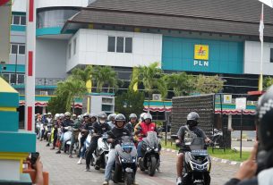 PLN Yogyakarta bersama komunitas motor listrik dukung mobilitas hijau