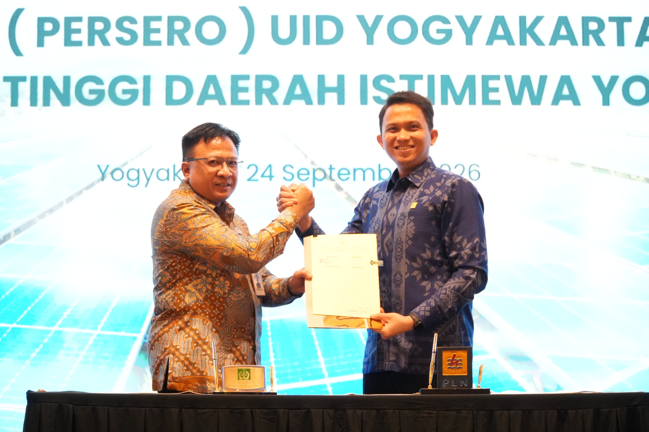 PLN UID Yogyakarta MoU Kejaksaan Tinggi DIY jelang Hari Kesaktian Pancasila